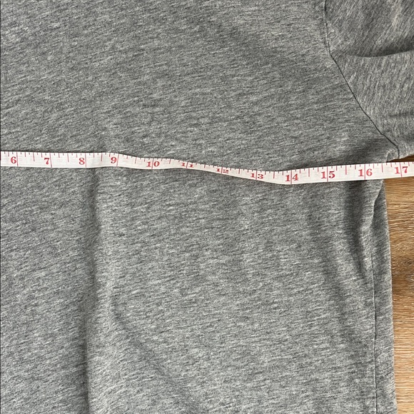 Time and Tru Charcoal Heather 100% Cotton Long Sleeve Top Size S - Picture 11 of 14